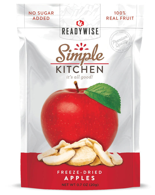 Readywise Simple Kitchen Sweet Apples Snacks - Delicious and Nutritious Fruit Snacks