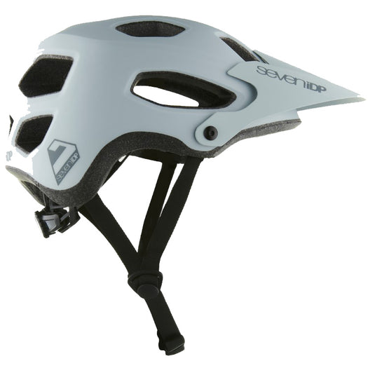 7iDP X2 Matte Gray Helmet with Extended Coverage & Ventilation – 365 Cycles