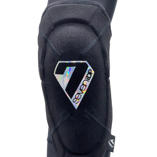 7iDP Sam Hill Knee Armor, XL, Black/Holographic NLA
