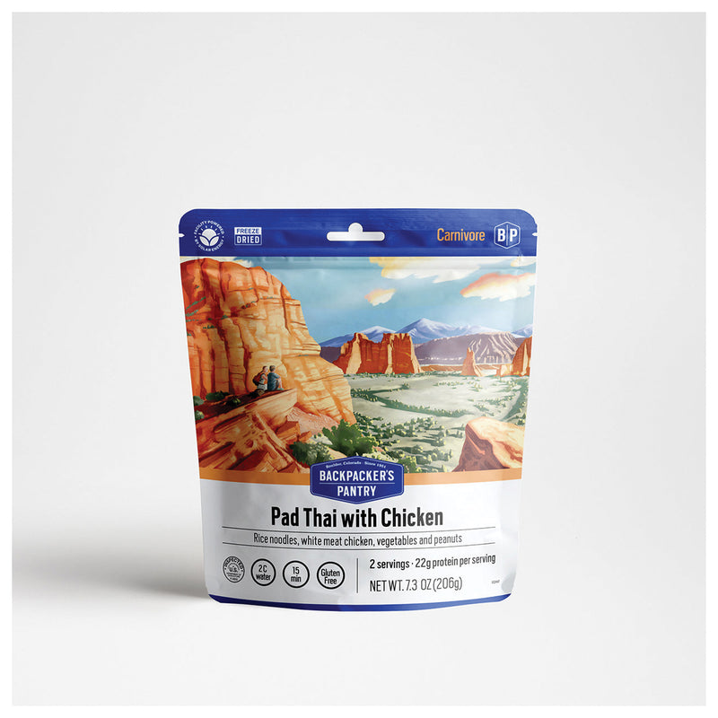 Load image into Gallery viewer, Backpackers Pantry Bp Chicken Performance Pad Thai W/ Chicken 2p Meals
