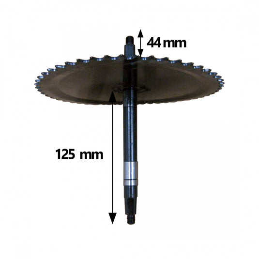 Sunlite F5 Trainer Repleacement Parts Chainwheel w/ BB Axle