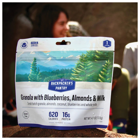 Backpackers Pantry Bp Breakfast Granola W/blubrries & Milk 1p Meals