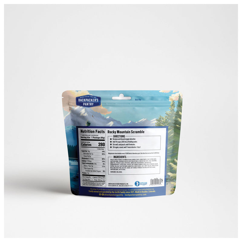 Load image into Gallery viewer, Pack of 2 Backpacker's Pantry Rocky Mountain Scrambler 1 Serving
