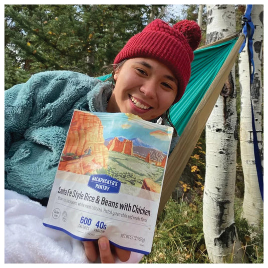 Backpacker's Pantry Santa Fe Rice and Beans with Chicken 2 Servings 340 Calories