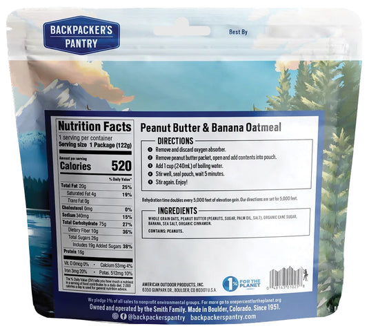 BACKPACKERS-PANTRY-Peanut-Butter-and-Banana-Oatmeal-Nutrition-OF1078