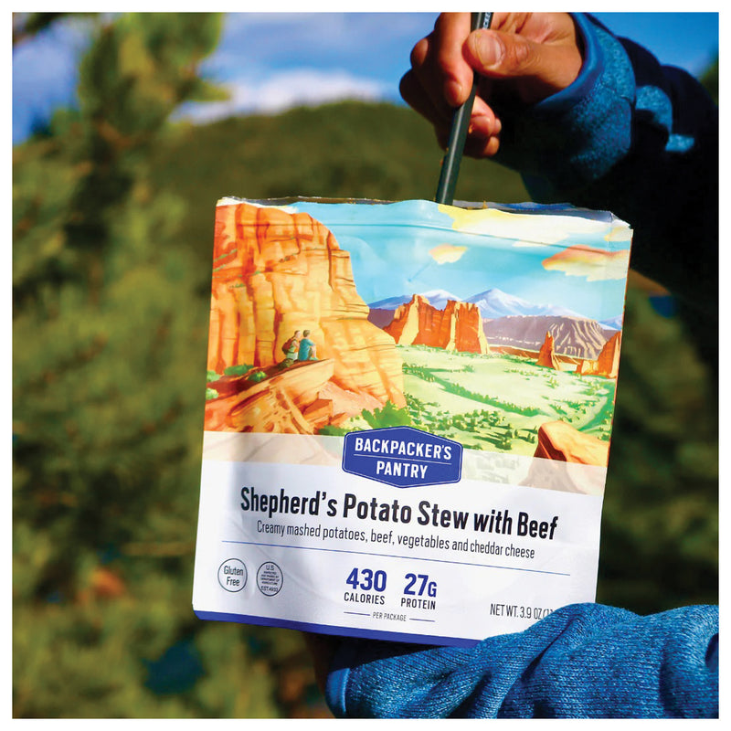 Load image into Gallery viewer, Backpacker's Pantry Beef Performance Shepherd Potato Stew - 2 Person Meal
