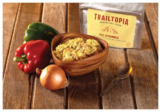 Trailtopia Breakfast Egg Scramble: Delicious Gluten-Free Meal for Outdoor Adventures