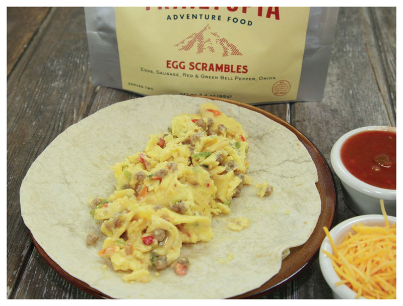 Load image into Gallery viewer, Trailtopia Breakfast Egg Scramble: Delicious Gluten-Free Meal for Outdoor Adventures

