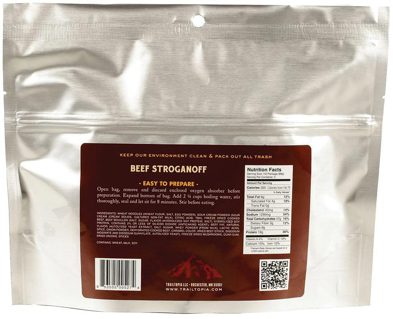 Load image into Gallery viewer, Trailtopia Beef Stroganoff: Delicious and Convenient Trail Meal
