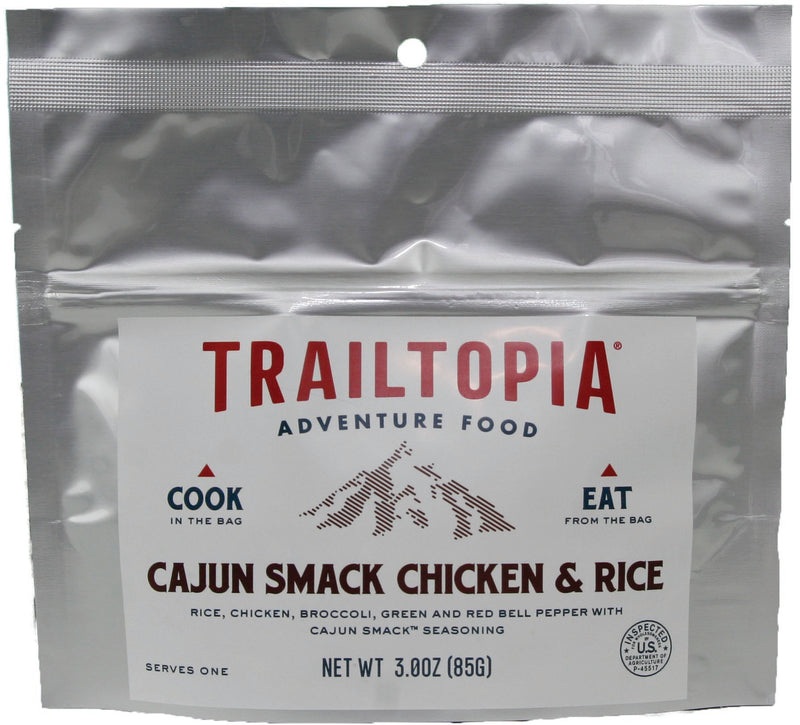 Load image into Gallery viewer, Trailtopia Gluten Free Cajun Chicken and Rice Single Serving Meal
