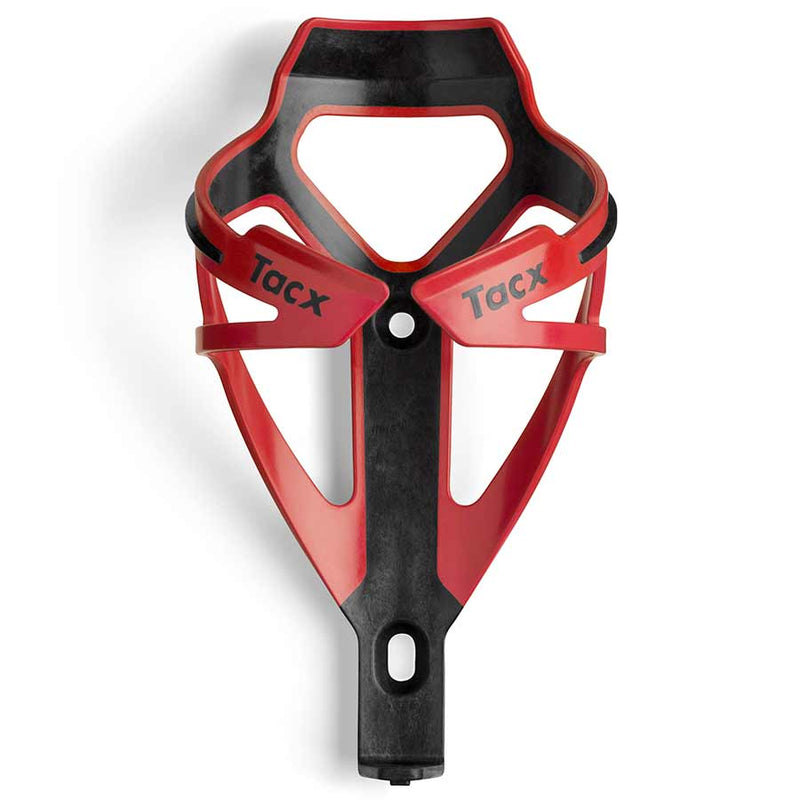 Load image into Gallery viewer, Garmin Tacx Deva Bottle Cage, Polyamide / Carbon, Red, 32g
