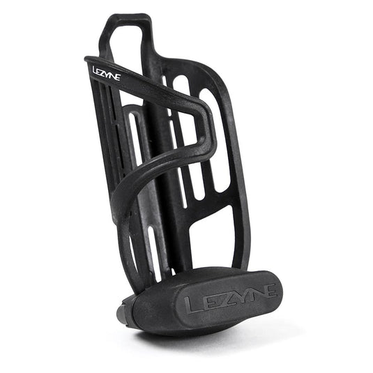 Lezyne Tubeless Flow Storage Loaded, Bottle Cage, Composite, Includes CO2 Head, V18 Multi-Tool with Tubeless Reamer &