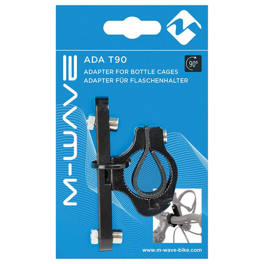 M-Wave Ada T90 Bottle Cage Mount, Allow the installation of a bottle cage to a handlebar