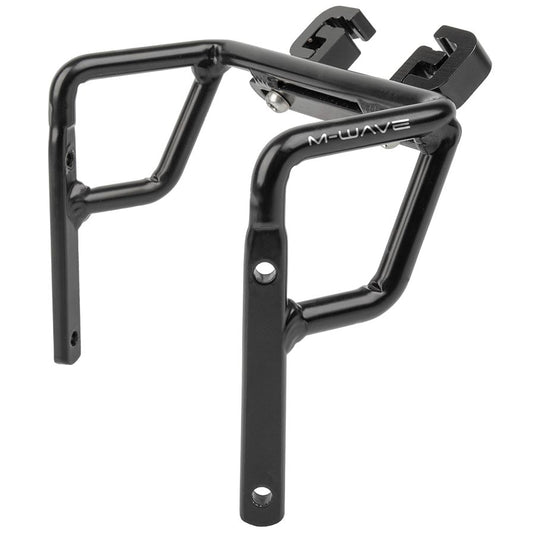 M-Wave Ada S III Bottle Cage Mount, Mounts on the seat rails and allows the installation of 2 bottle cages while still