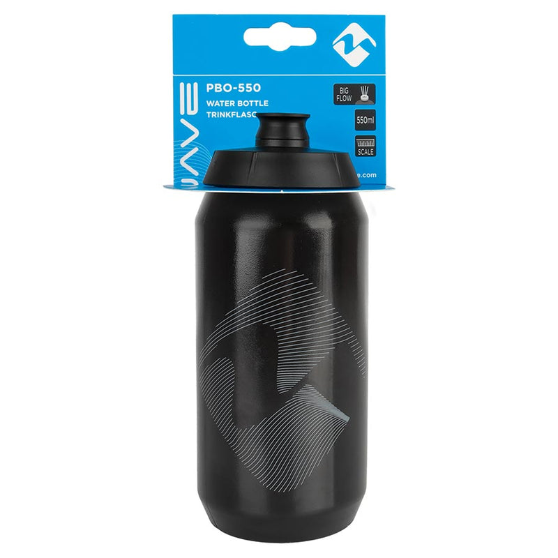 Load image into Gallery viewer, M-Wave PBO 550 Water Bottle 550ml / 19oz, White on Black
