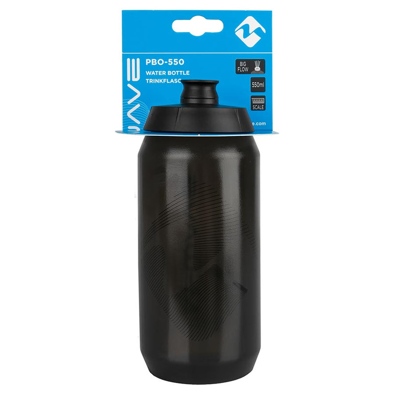 Load image into Gallery viewer, M-Wave PBO 550 Water Bottle 550ml / 19oz, Black on Black

