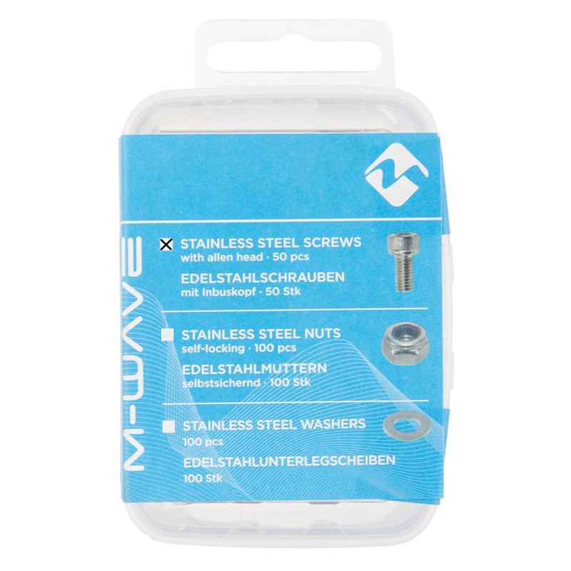 Load image into Gallery viewer, M-Wave Hex Bolts M5 x 12mm 50pcs
