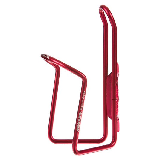 Pack of 2 Minoura AB100-5.5 Dura-Cage Standard Anodized Red Duralumin Braze-on