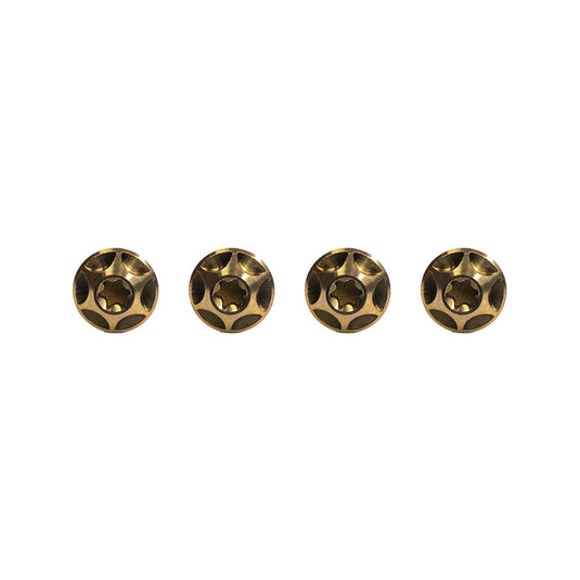 Silca Sicuro Ti bottle cage bolts, Set, Bourbon Anodized, Set of 4