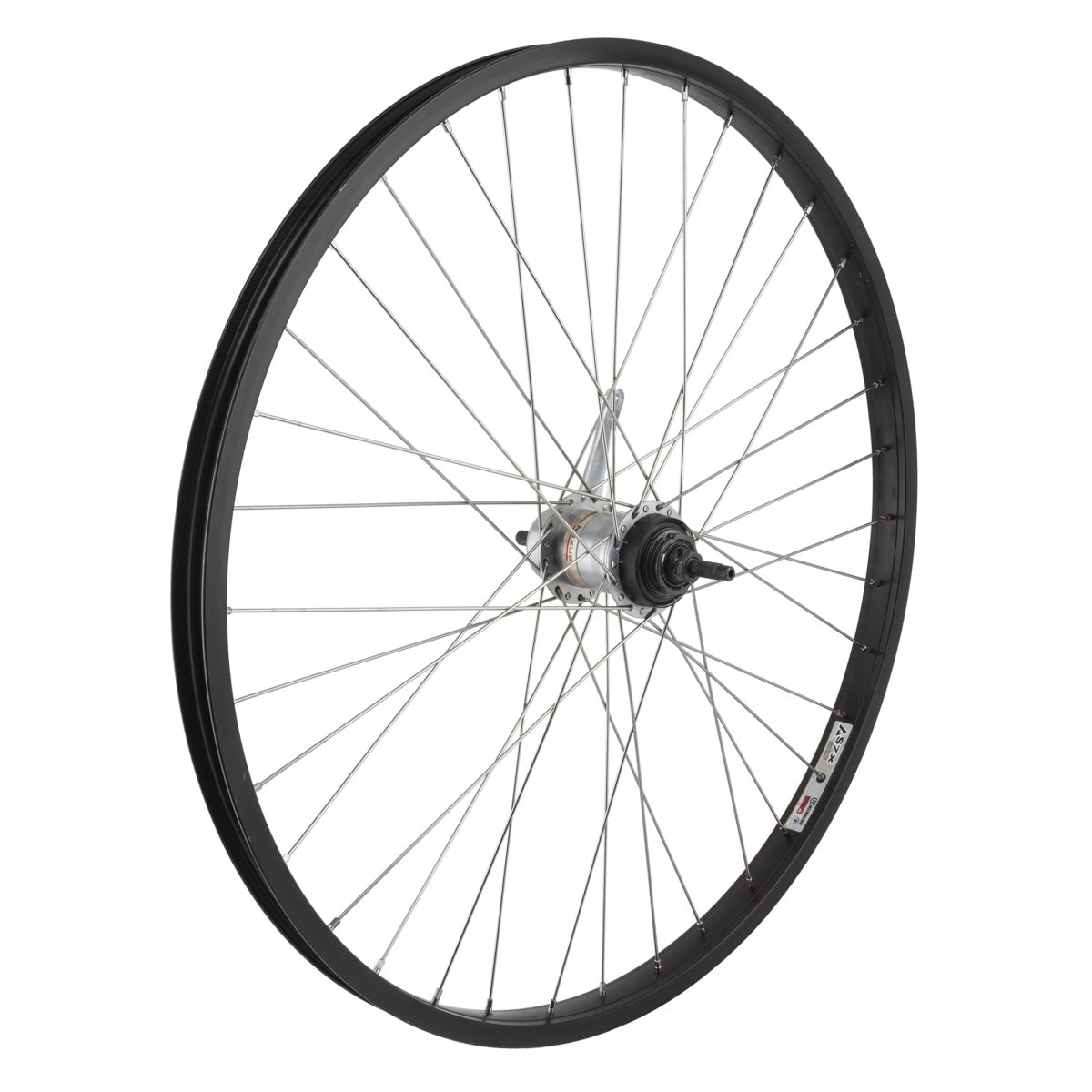 26-Inch WEI AS7X Rear Wheel with Shimano SG-3C41 Hub & Black Rim – 365 ...