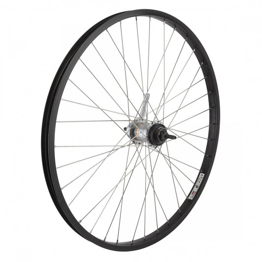 bicycle wheel with 3 speed hub 26-Inch WEI AS7X Rear Wheel with Shimano SG-3C41 Hub & Black Rim – 365 Cycles