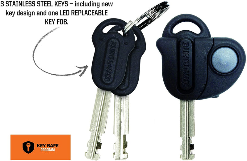 Load image into Gallery viewer, Kryptonite Evolution Series U-Lock 3.25 x 5.5" Black Includes Bracket
