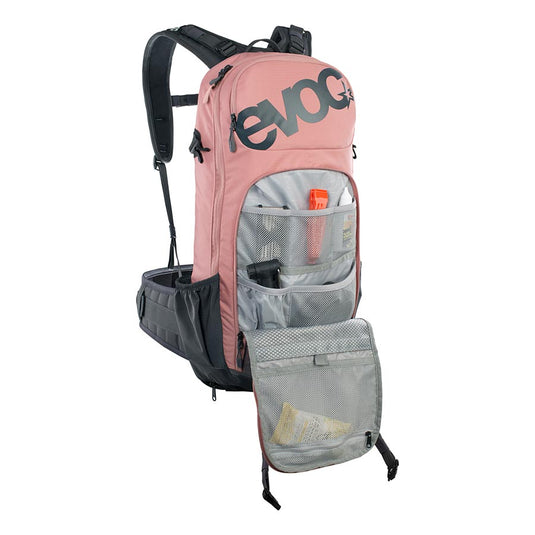 EVOC FR Enduro Protector backpack, 16L, Dusty Pink/Carbon Grey, S