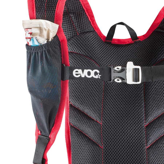 EVOC CC 3 Race + 2L Bladder Hydration Bag, Volume: 3L, Bladder: Included (2L), Red/Black