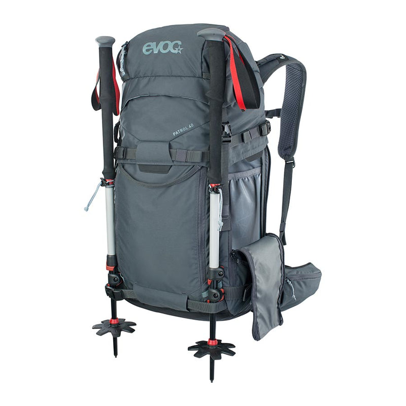 Load image into Gallery viewer, EVOC Patrol 40L Snow Backpack, 40L, Carbon Grey
