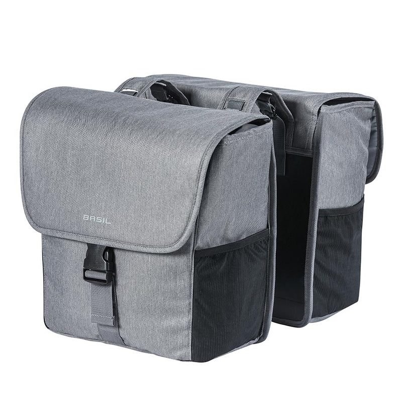 Load image into Gallery viewer, Basil-Go-Double-Pannier-Bag-Panniers-Reflective-Bands-Polyester_PANR0247
