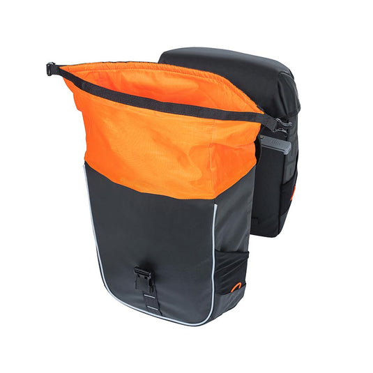 Basil-Miles-Tarpaulin-Double-Pannier-Bag-Panniers-Reflective-Bands-PANR0257-Road-Touring-Panniers