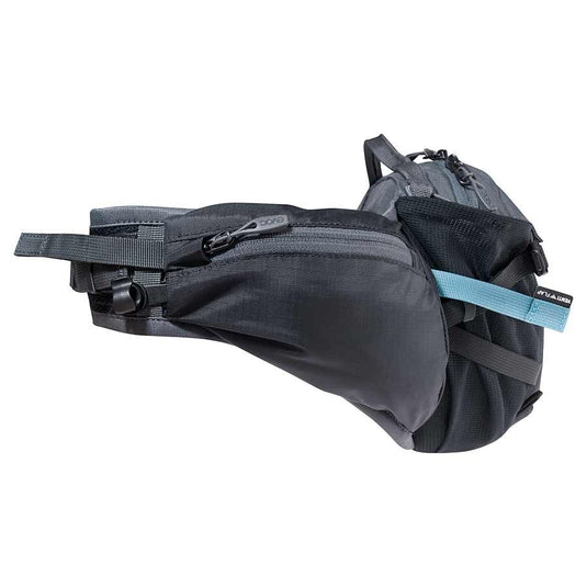 EVOC Hip Pack Pro Hydration Bag, Volume: 3L, Bladder: Included (1.5L), Black/Carbon Grey