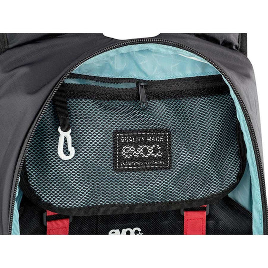 EVOC FR Lite Race Protector backpack, 10L, Carbon Grey/Orange, S