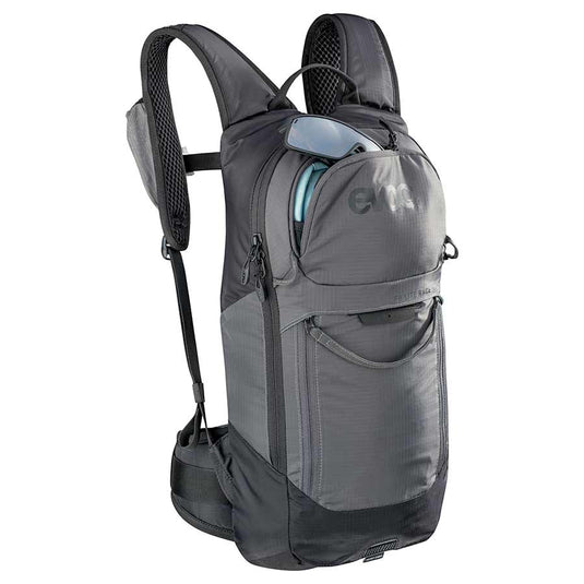 EVOC FR Lite Race Protector backpack, 10L, Carbon Grey/Black, S