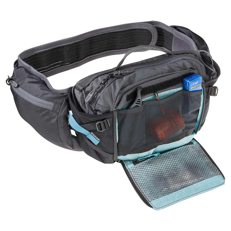 Load image into Gallery viewer, EVOC Hip Pack Pro Hydration Bag, Volume: 3L, Bladder: Not inlcuded, Black/Carbon Grey
