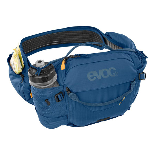 EVOC Hip Pack Pro Hydration Bag, Volume: 3L, Bladder: Not included, Denim