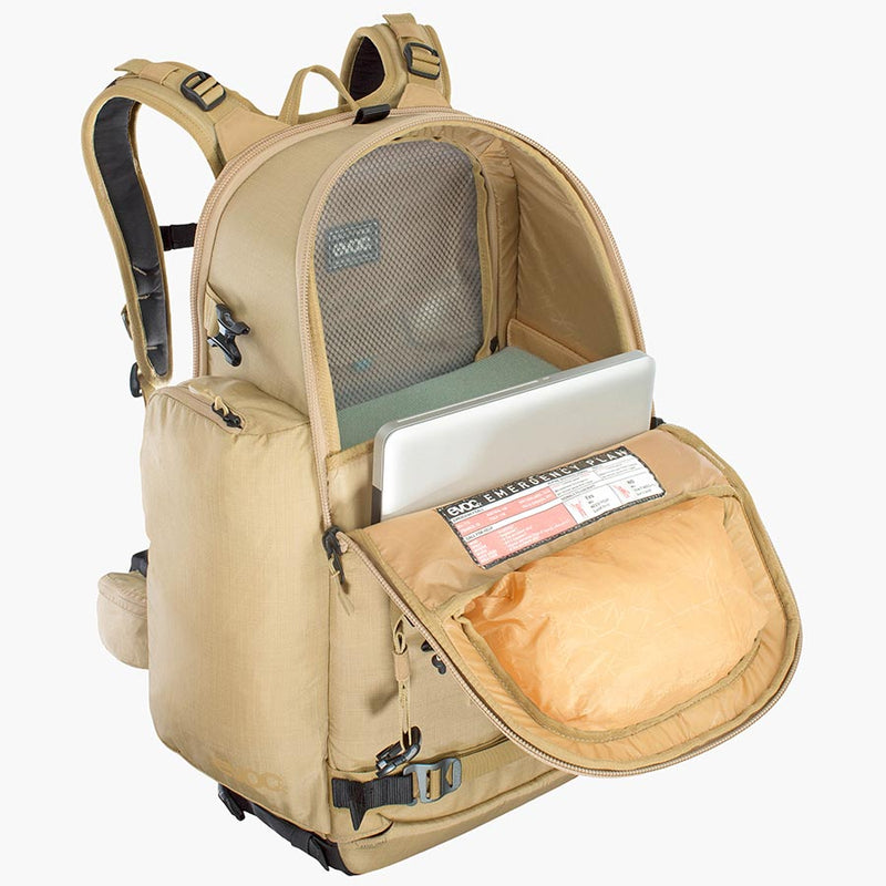 Load image into Gallery viewer, EVOC CP 26L Photography Bag Volume: 26L, Bladder: Not included, Heather Gold
