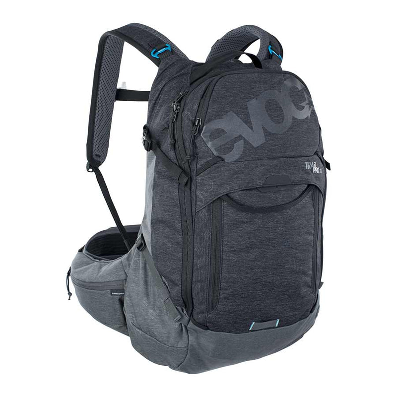 Load image into Gallery viewer, EVOC Trail Pro 26 Protector backpack, 26L, Carbon/Grey, SM
