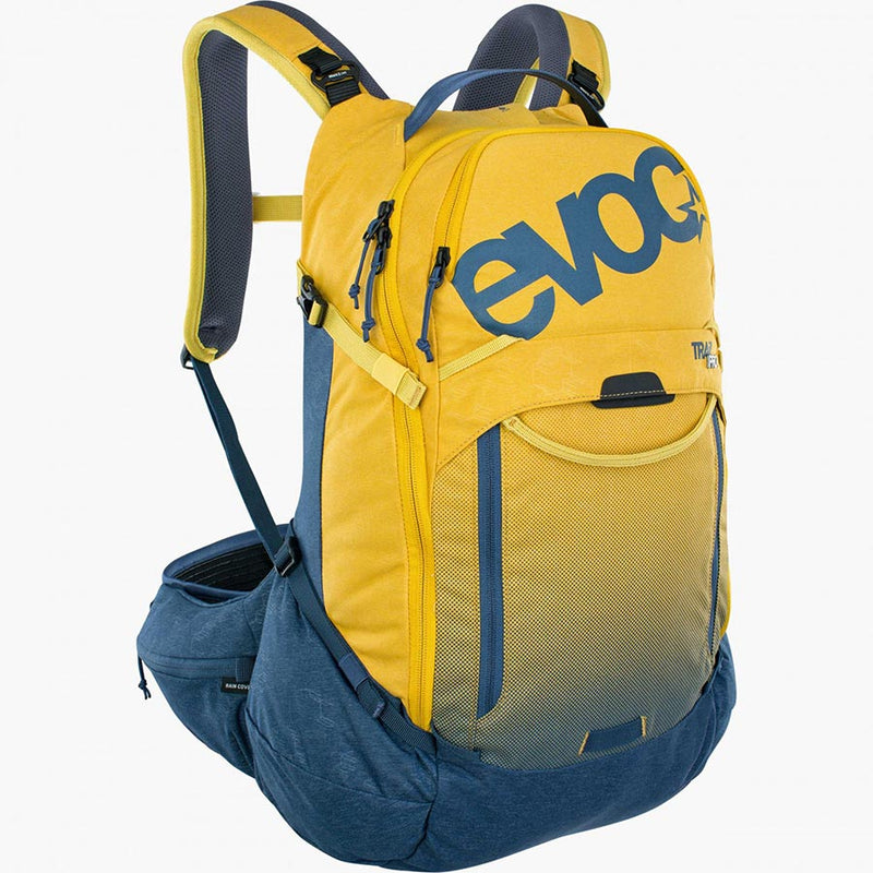 Load image into Gallery viewer, EVOC Trail Pro 26 Protector backpack, 26L, Curry/Denim, LXL
