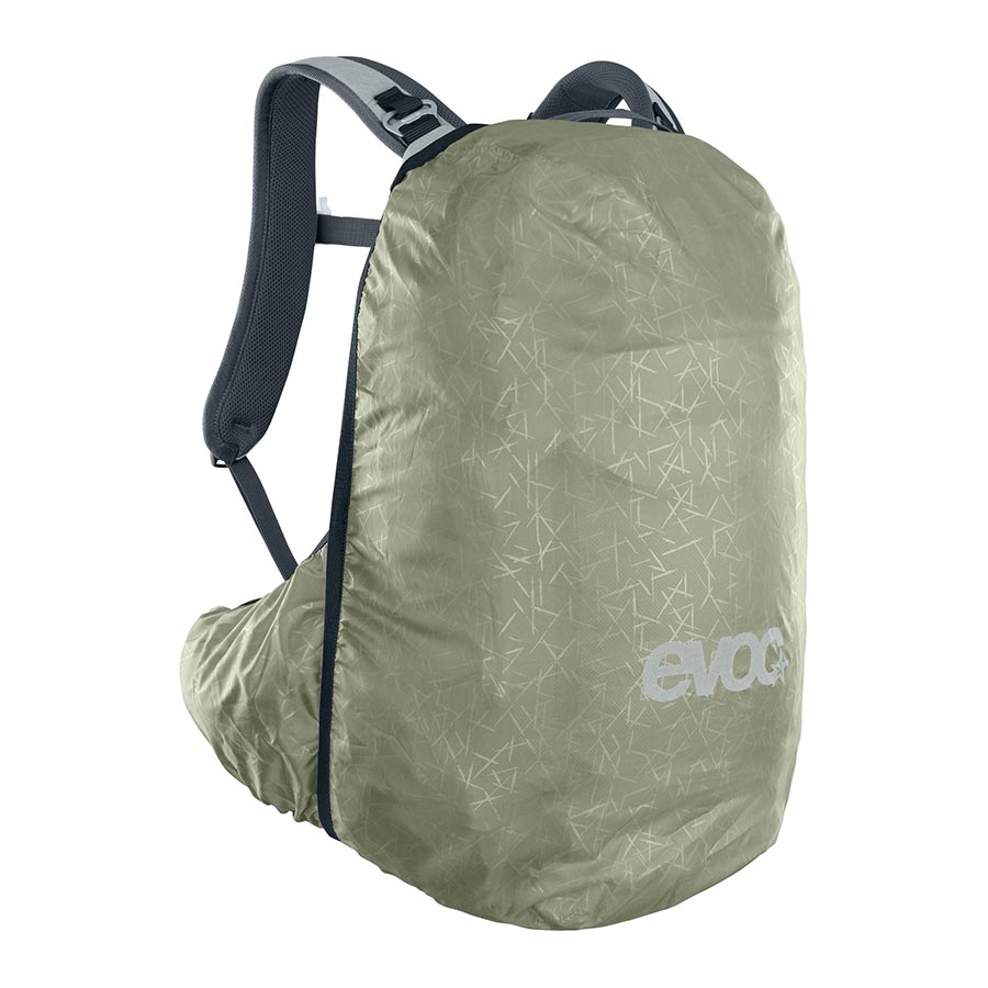 EVOC Trail Pro Protector backpack, 26L, Stone/Carbon Grey, LXL