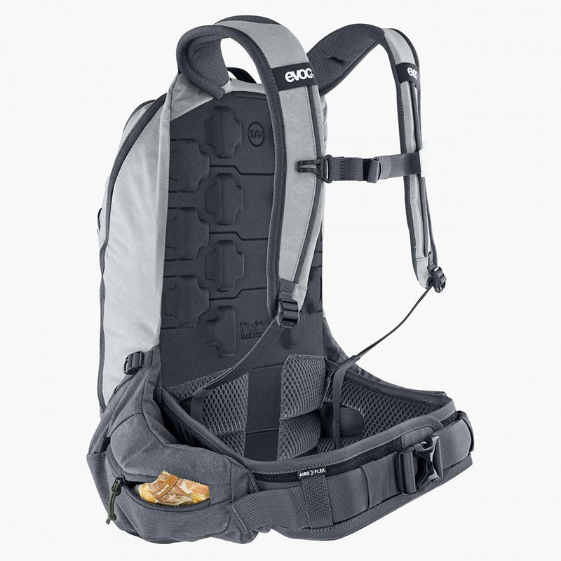 Load image into Gallery viewer, EVOC Trail Pro 16 Protector backpack, 16L, Stone/Carbon Grey, LXL

