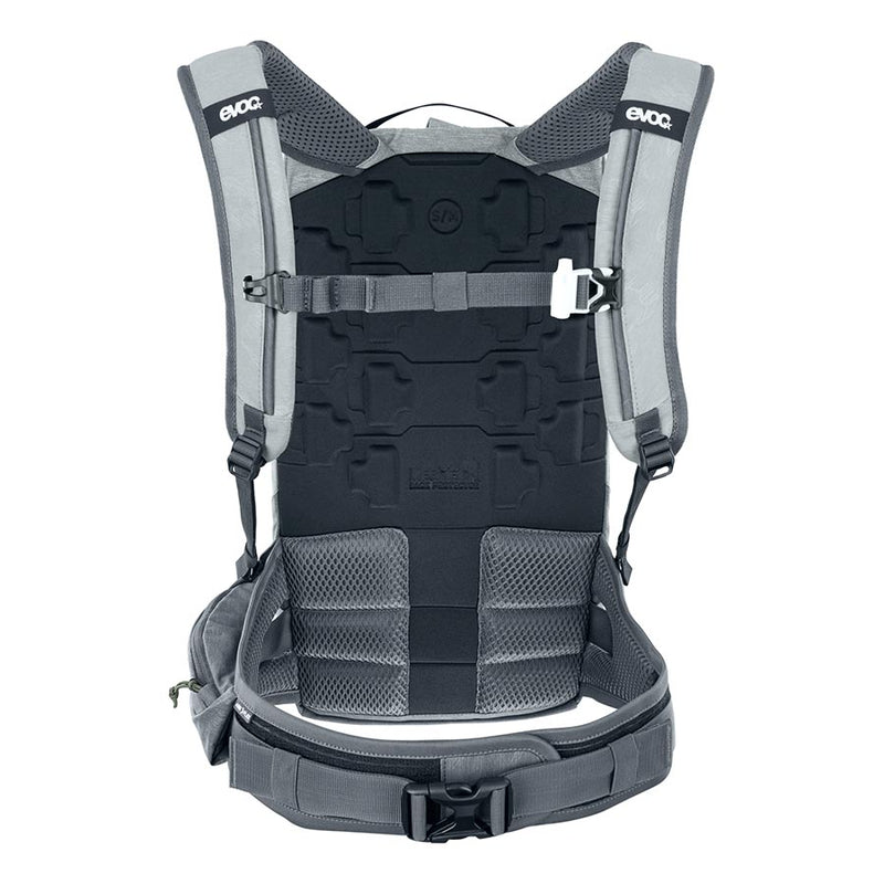 Load image into Gallery viewer, EVOC Trail Pro 10 Protector backpack, 10L, Stone/Carbon Grey, SM
