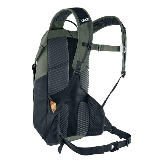 EVOC Ride 12 Hydration Bag Volume: 12L, Bladder: Included (2L), Dark Olive/Black