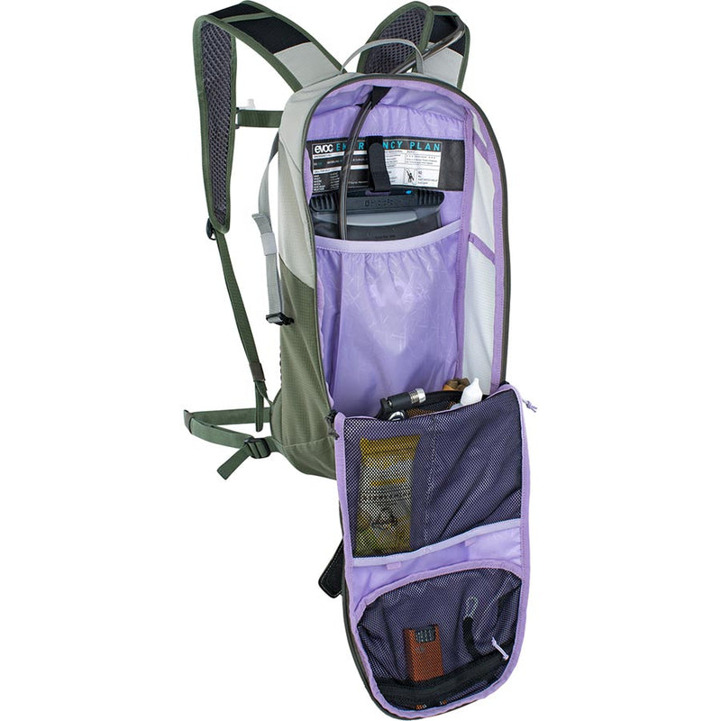 Load image into Gallery viewer, EVOC Ride 8 Hydration Bag Volume: 8L, Bladder: Included (2L), Stone - Dark Olive
