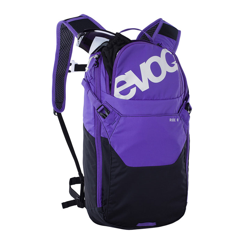 Load image into Gallery viewer, EVOC Ride 8 Hydration Bag Volume: 8L, Bladder: No, Violet/Black
