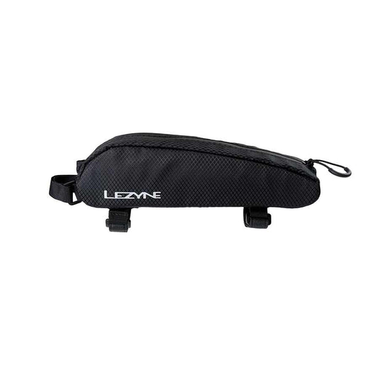 Lezyne Aero Energy Caddy Top Tube Bag, 0.7L, Strap Mount, Blk