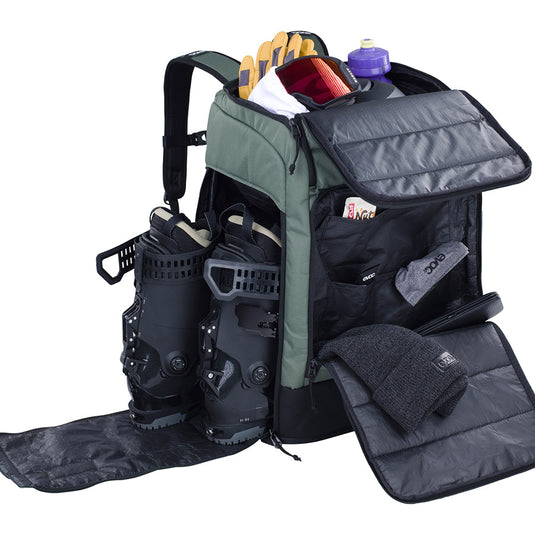 eco gear 360 EVOC Gear Backpack 60 Backpack 60L Olive
