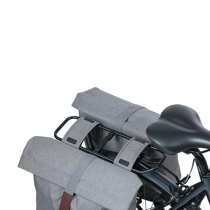 Load image into Gallery viewer, Basil City Pannier 28L Grey
