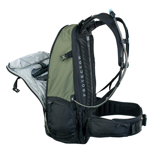 EVOC FR Tour E-Ride 30 Protector backpack, 30L, Dark Olive/Black, ML