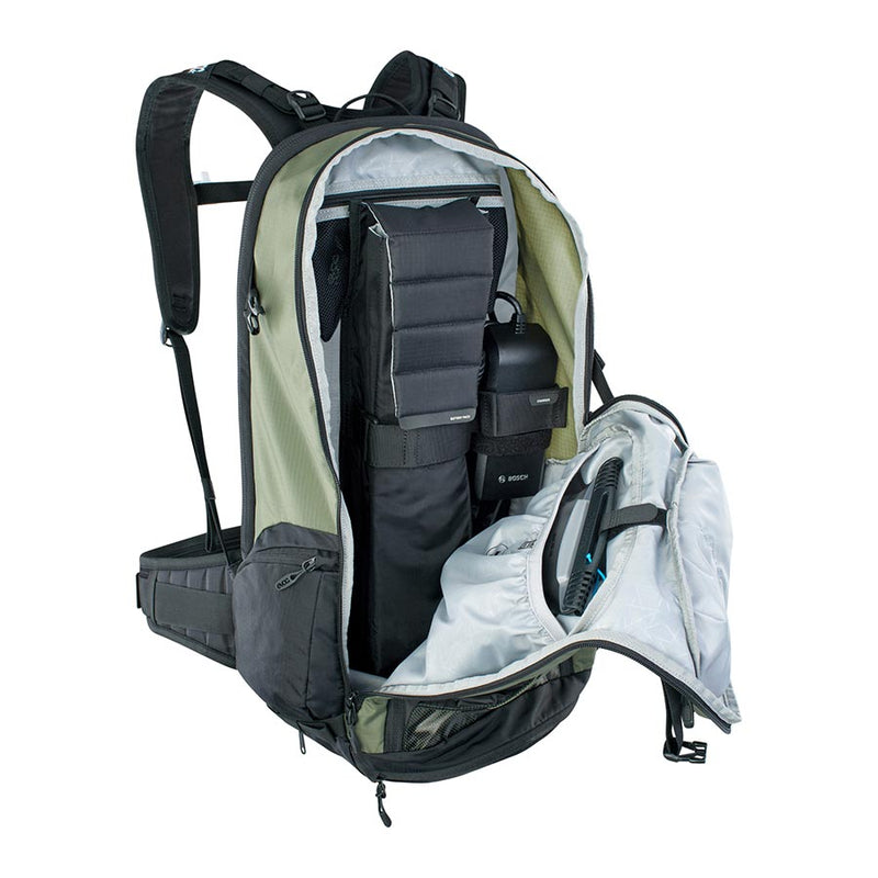 Load image into Gallery viewer, EVOC FR Tour E-Ride 30 Protector backpack, 30L, Dark Olive/Black, ML
